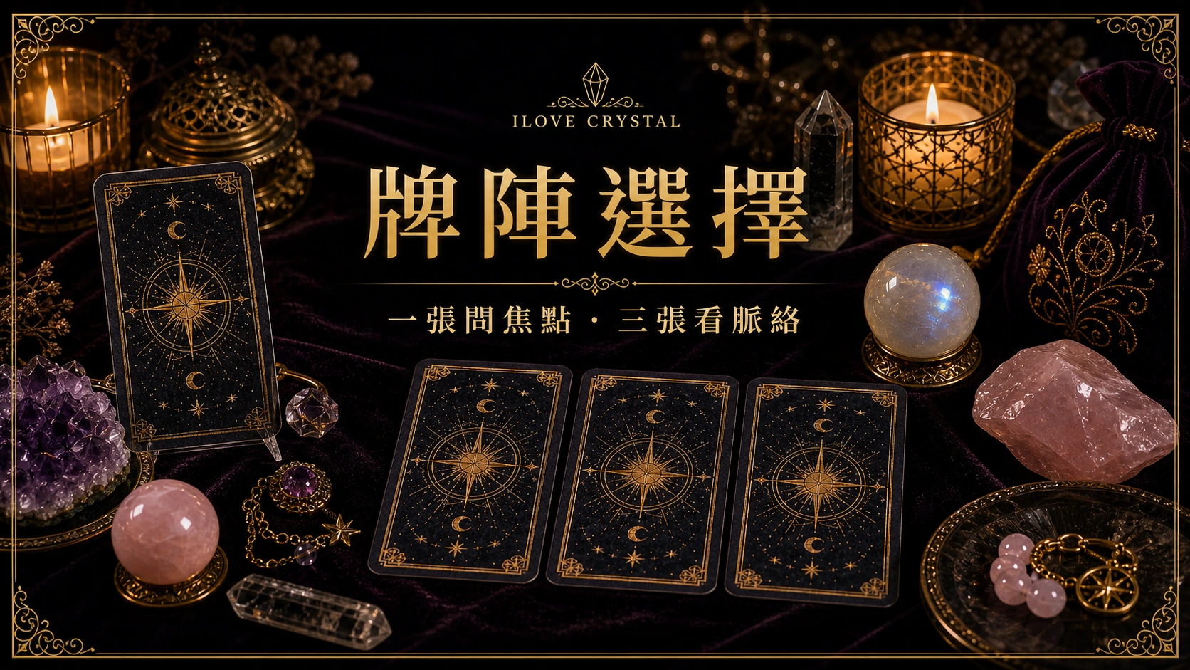 一張牌與三張牌的日常整理與能量陪伴