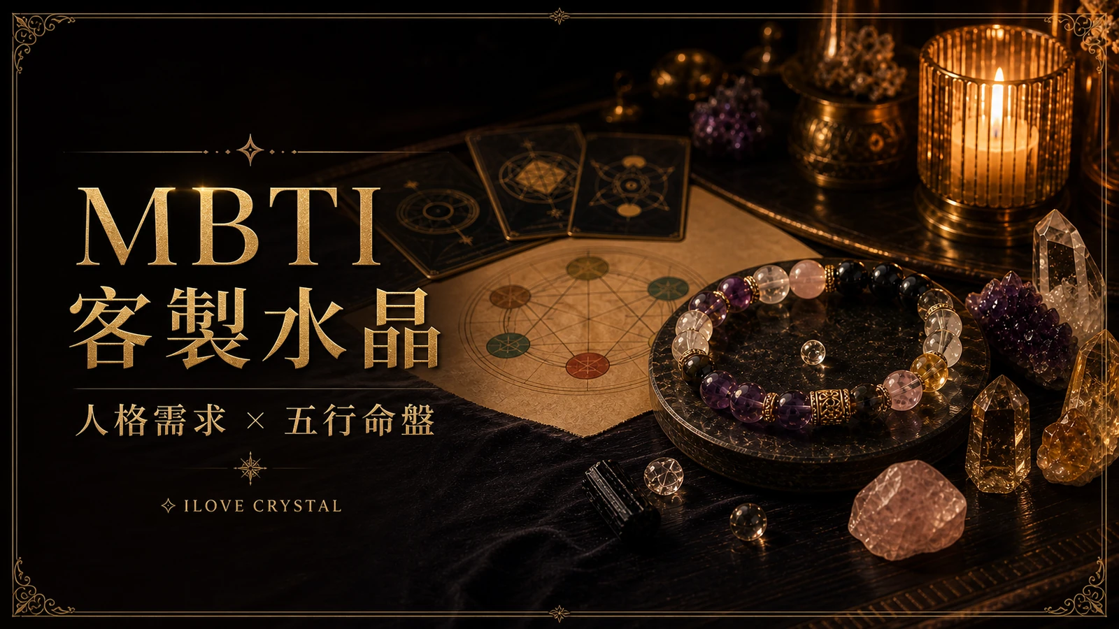 從 MBTI 到客製水晶:人格、情緒需求與五行命盤要怎麼一起看